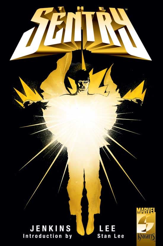 person standing on pile of comics books